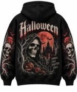 halloween hoodie back