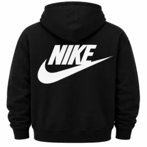 nike club fleece hoodie back