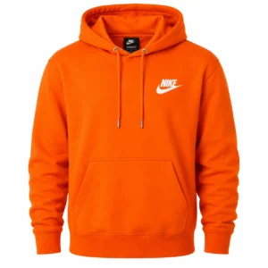 orange nike hoodie
