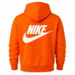 orange nike hoodie back