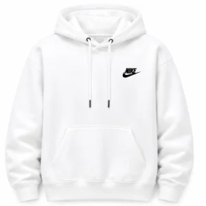 white nike hoodie