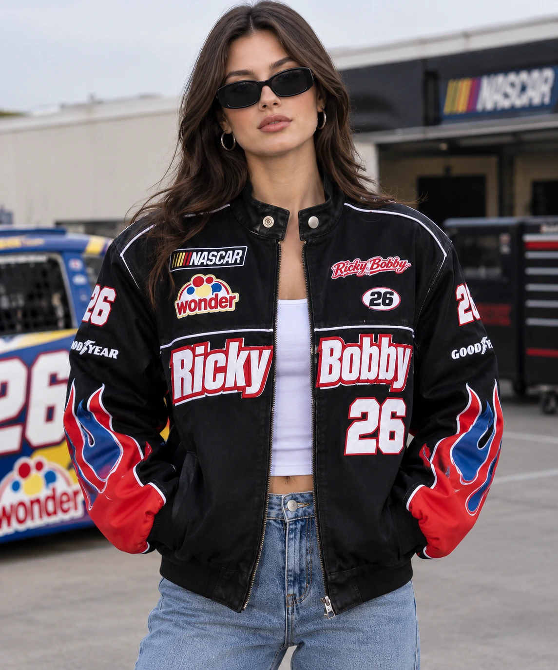 womens ricky bobby costume